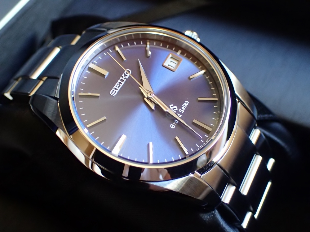 グランドセイコー Grand Seiko SBGX065 ブルー メンズ 腕時計