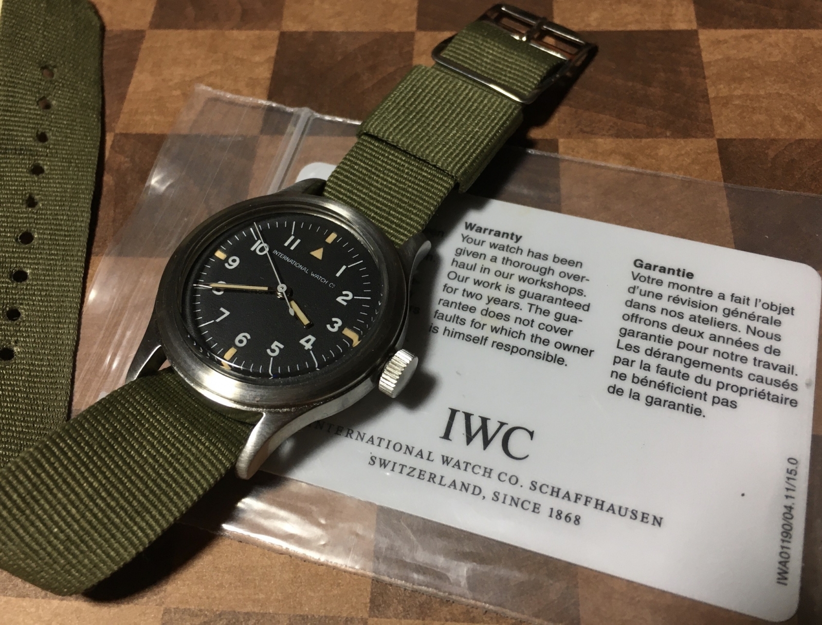 トケマー:IWC パイロットウオッチ マーク11