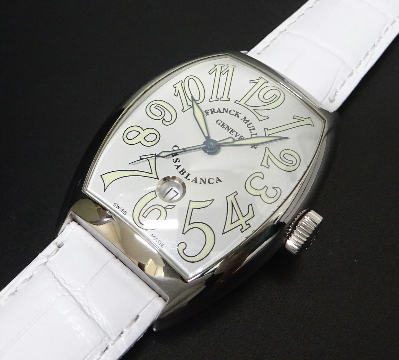 フランクミュラー 腕時計 カサブランカ 白