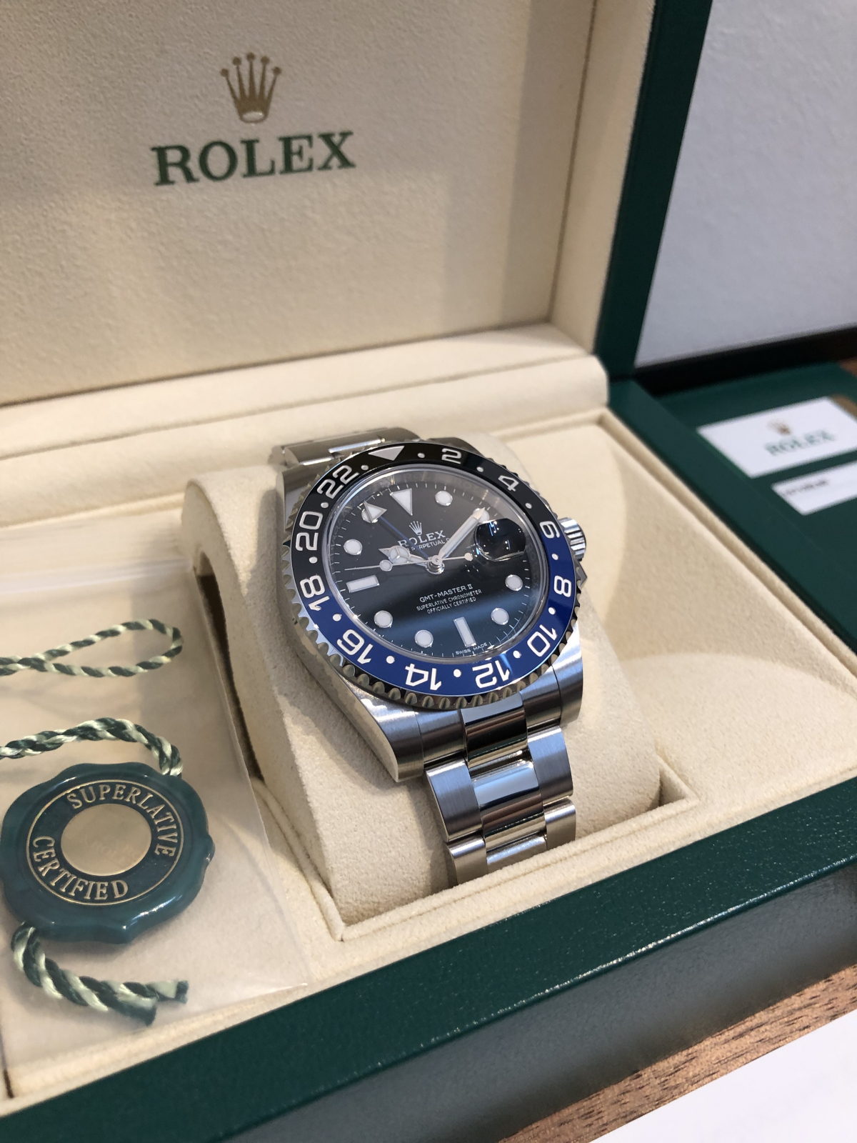 トケマー:ROLEX GMTマスター2 116710BLNR 未使用自宅保管品 2018年製