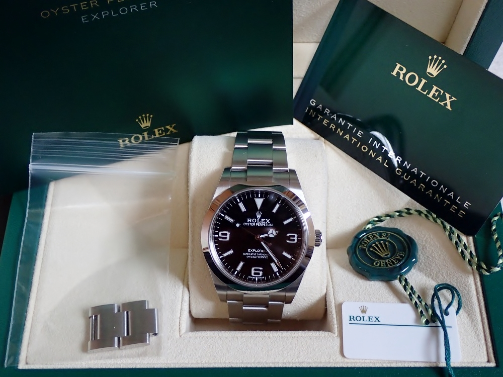 ROLEX 時計  エクスプローラー1  付属品完備/正規品