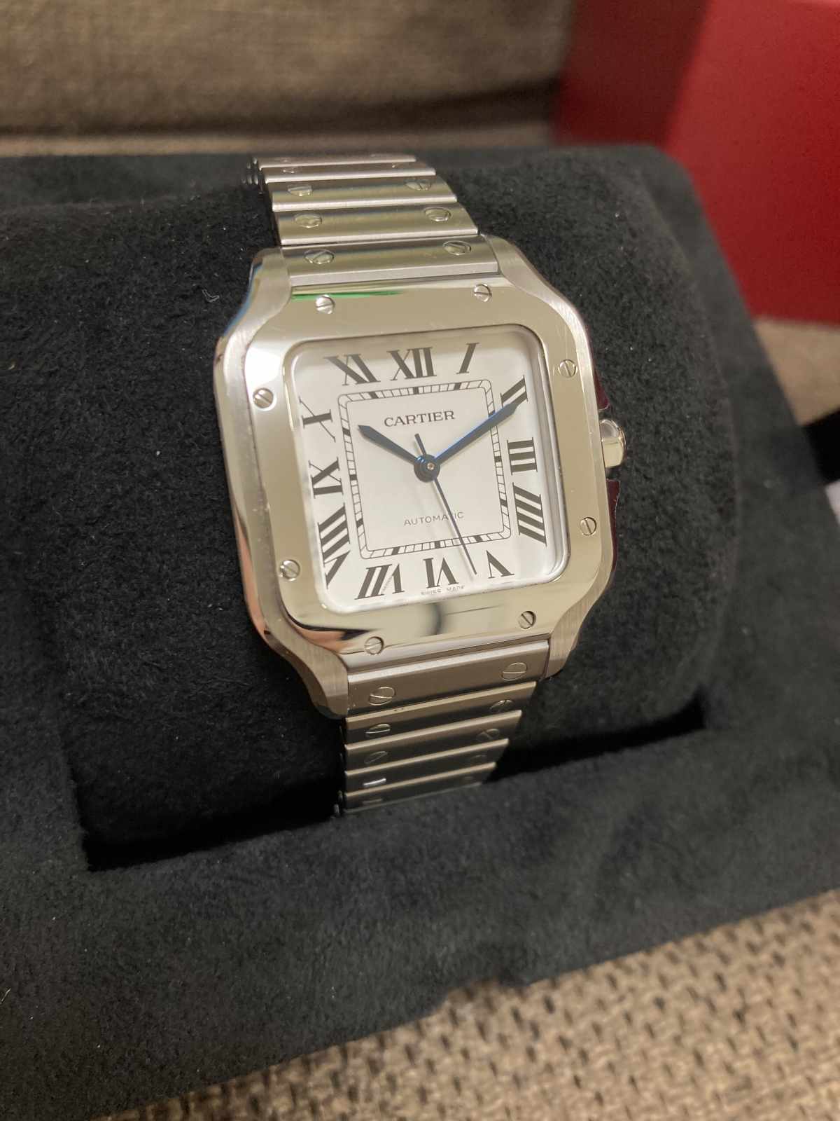Cartier サントス ドゥ カルティエ MM - 腕時計(アナログ)