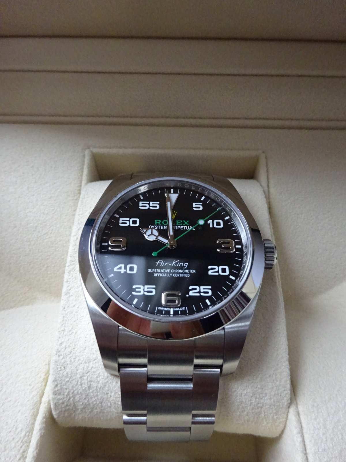 時計ROLEX AIR KING 2009年購入 - 腕時計(アナログ)