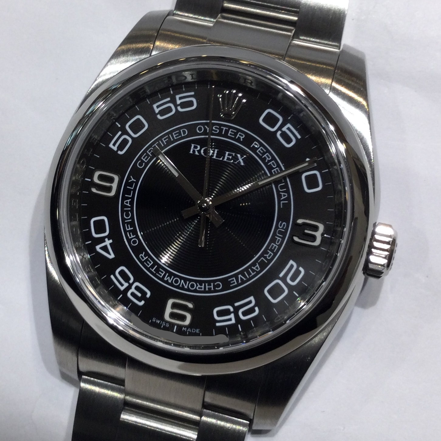 ロレックス ROLEX オイスターパーペチュアル 36 116000 V番 ルーレット メンズ 腕時計 自動巻き Oyster Perpetual VLP 90190194