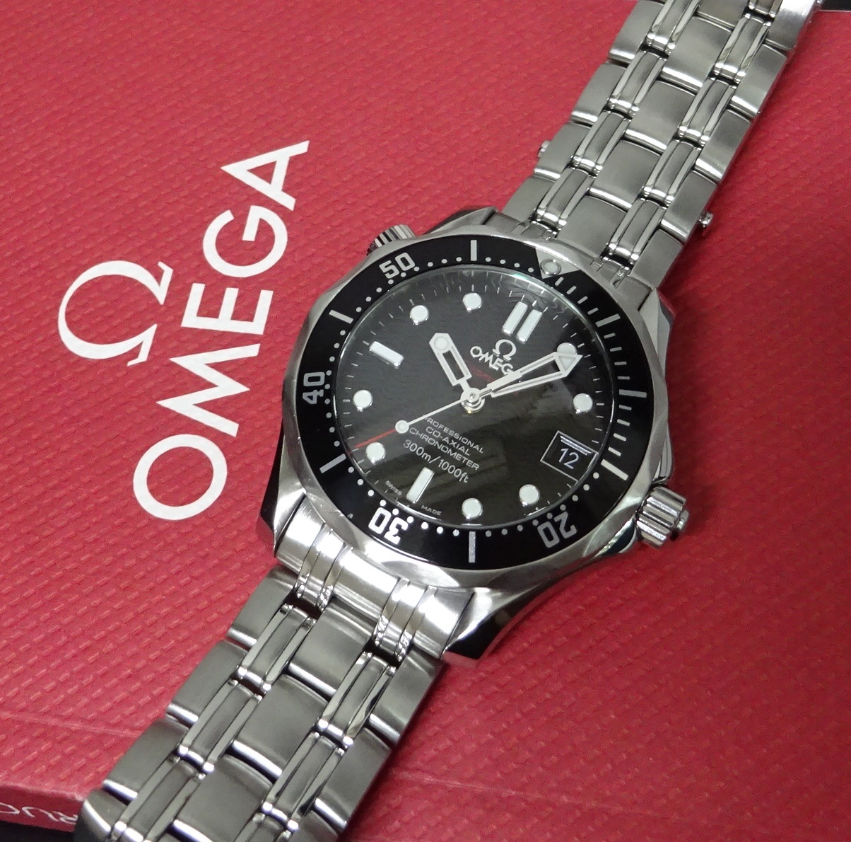 オメガ 腕時計 仕上げ済 コーアクシャル シーマスター 212.3