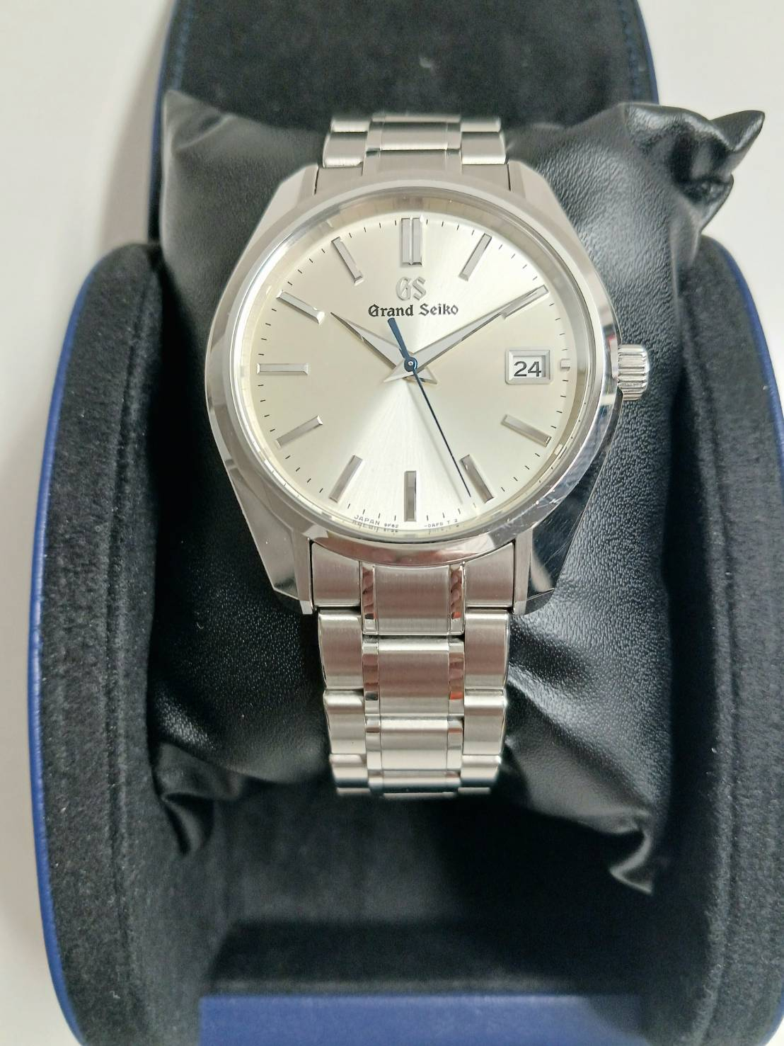 トケマー:【中古】 Grand Seiko グランドセイコー SBGV205 9F82-0AA0 ヘリテージコレクション マスターショップ限定  クォーツ 電池式 約40mm シルバー GS