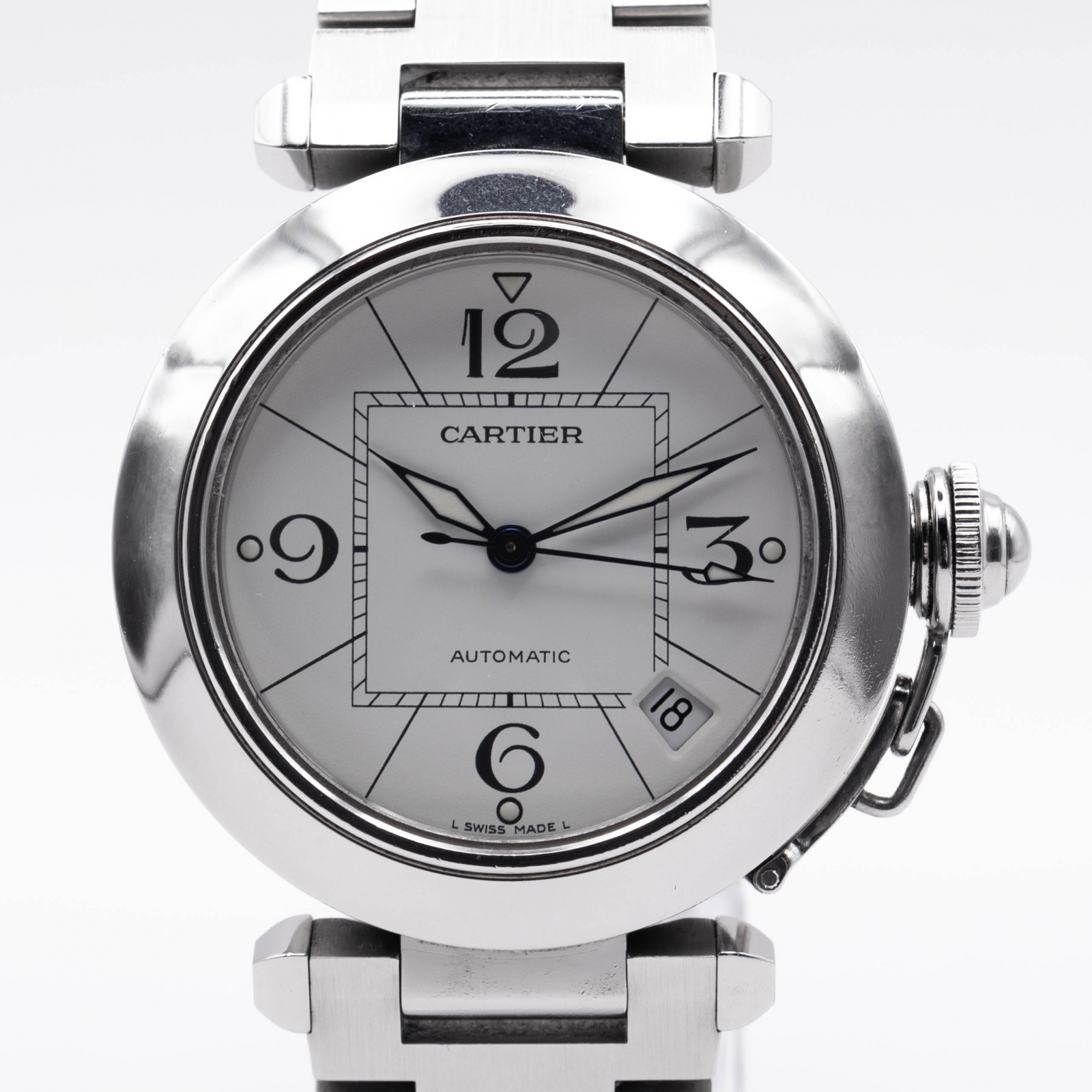 トケマー:カルティエ Cartier パシャC W31074M7 Pasha C 自動巻き 腕時計 メンズ・ユニセックス 白