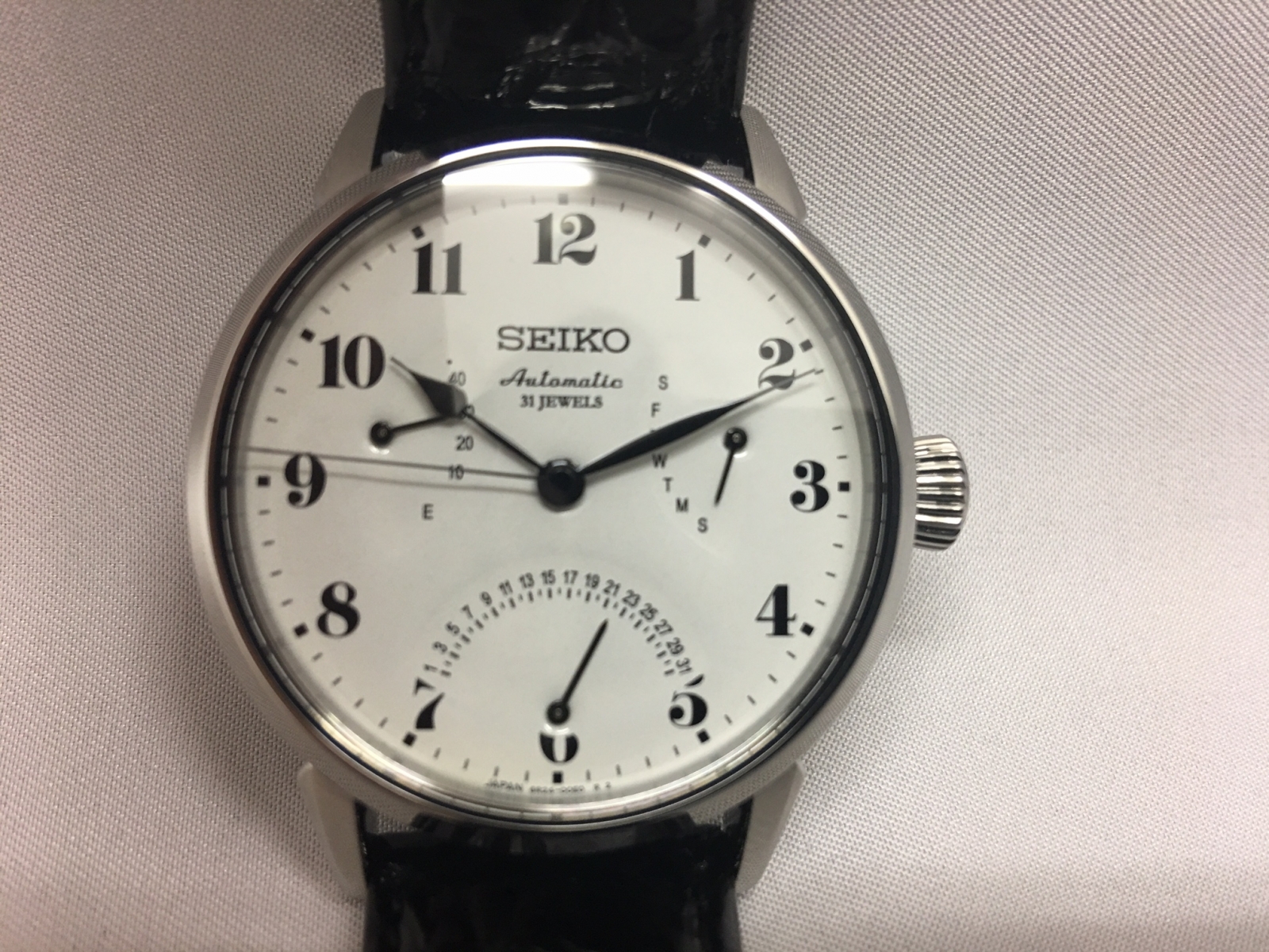 SARD007 SEIKO セイコー 琺瑯ダイヤル レトログラード - 時計